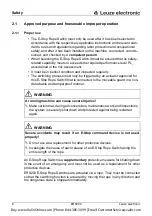 Preview for 7 page of Leuze electronic ERS200 Series Operating Instructions Manual