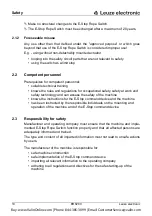 Preview for 9 page of Leuze electronic ERS200 Series Operating Instructions Manual