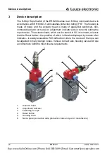 Preview for 11 page of Leuze electronic ERS200 Series Operating Instructions Manual