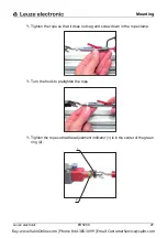 Preview for 26 page of Leuze electronic ERS200 Series Operating Instructions Manual