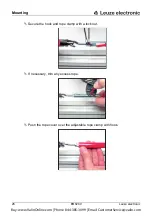 Preview for 27 page of Leuze electronic ERS200 Series Operating Instructions Manual