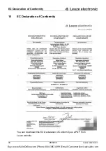 Preview for 43 page of Leuze electronic ERS200 Series Operating Instructions Manual