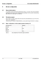 Preview for 16 page of Leuze electronic GS 754B Original Operating Instructions