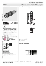 Leuze electronic HTU318 Series Quick Start Manual предпросмотр