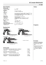 Предварительный просмотр 2 страницы Leuze electronic IT 1900 Manual