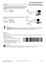 Предварительный просмотр 5 страницы Leuze electronic IT 1900 Manual