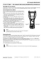 Предварительный просмотр 5 страницы Leuze electronic IT 1911i Manual