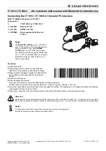 Предварительный просмотр 7 страницы Leuze electronic IT 1911i Manual