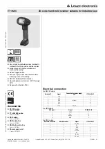 Leuze electronic IT 1920i Manual предпросмотр