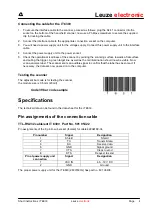 Preview for 4 page of Leuze electronic IT 6300 DPM Quick Start User Manual