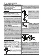 Leuze electronic L300 series Instruction Sheet preview