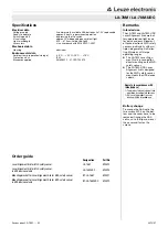 Предварительный просмотр 2 страницы Leuze electronic LA-78M Manual