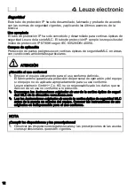 Preview for 12 page of Leuze electronic MLC 1050 Series Manual