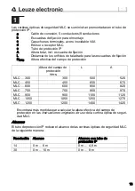 Preview for 13 page of Leuze electronic MLC 1050 Series Manual