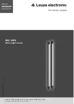 Leuze electronic MLC 500 Series Safe Implementation And Operation preview