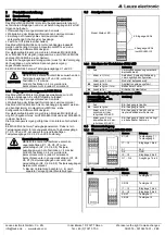 Предварительный просмотр 2 страницы Leuze electronic MSI-EM-1084 Series Original Operating Instructions