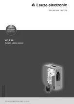 Leuze electronic ODS 10 Operating Instructions Manual предпросмотр