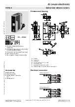 Leuze electronic ODSL 8 Series Quick Start Manual предпросмотр