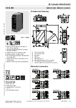 Предварительный просмотр 1 страницы Leuze electronic ODSL 96B Manual