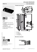 Preview for 1 page of Leuze electronic OPSL 775 Manual