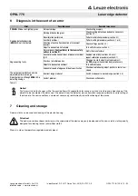 Preview for 11 page of Leuze electronic OPSL 775 Manual