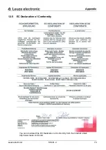 Предварительный просмотр 73 страницы Leuze electronic SD4R 14 Connecting And Operating Instructions