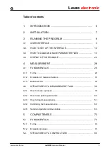 Preview for 3 page of Leuze electronic Smartcamera redCAM General Manual