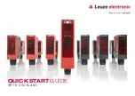 Preview for 1 page of Leuze electronic SR 15 Quick Start Manual