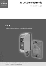 Leuze electronic SRK 96 Operating Instructions Manual предпросмотр