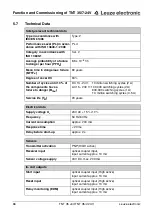 Preview for 66 page of Leuze electronic TNT 35 Connecting And Operating Instructions