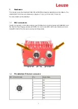 Предварительный просмотр 7 страницы Leuze 50132136 User Manual