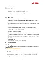 Preview for 10 page of Leuze 50132136 User Manual