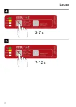 Предварительный просмотр 4 страницы Leuze 50142870 Instruction Manual