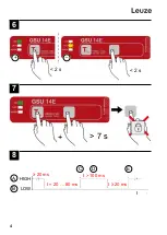 Предварительный просмотр 4 страницы Leuze 50142875 Manual