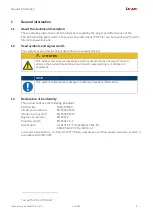 Preview for 5 page of Leuze CSL 505 Original Operating Instructions