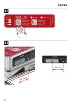 Предварительный просмотр 6 страницы Leuze GSX14E Manual