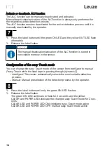 Предварительный просмотр 14 страницы Leuze GSX14E Manual