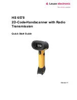 Leuze HS 6578 Quick Start Manual preview