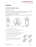 Предварительный просмотр 6 страницы Leuze HS 6578 Quick Start Manual