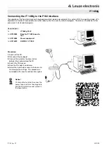 Предварительный просмотр 8 страницы Leuze it 1452g Manual