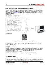 Предварительный просмотр 16 страницы Leuze IT 6320 DPM Quick Start User Manual