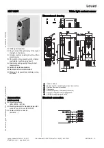 Leuze KRT18BW Manual предпросмотр