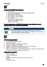 Preview for 18 page of Leuze MLDSET-M1 Manual