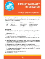 Preview for 21 page of Levana LV-TW502 User Manual