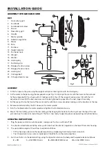 Предварительный просмотр 3 страницы Levante LEV16MPF Operation Manual