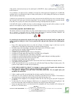 Preview for 6 page of Levante NEW BINGO 2017 Operating And Maintenance Manual