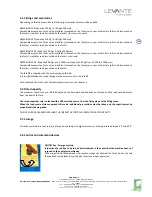 Preview for 10 page of Levante NEW BINGO 2017 Operating And Maintenance Manual