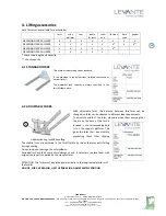 Preview for 14 page of Levante NEW BINGO 2017 Operating And Maintenance Manual