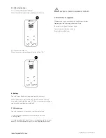 Preview for 7 page of Levante XRi SERIES Operation Manual