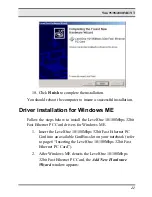 Preview for 23 page of LevelOne 10/100M 32bit Fast Ethernet PC card User Manual